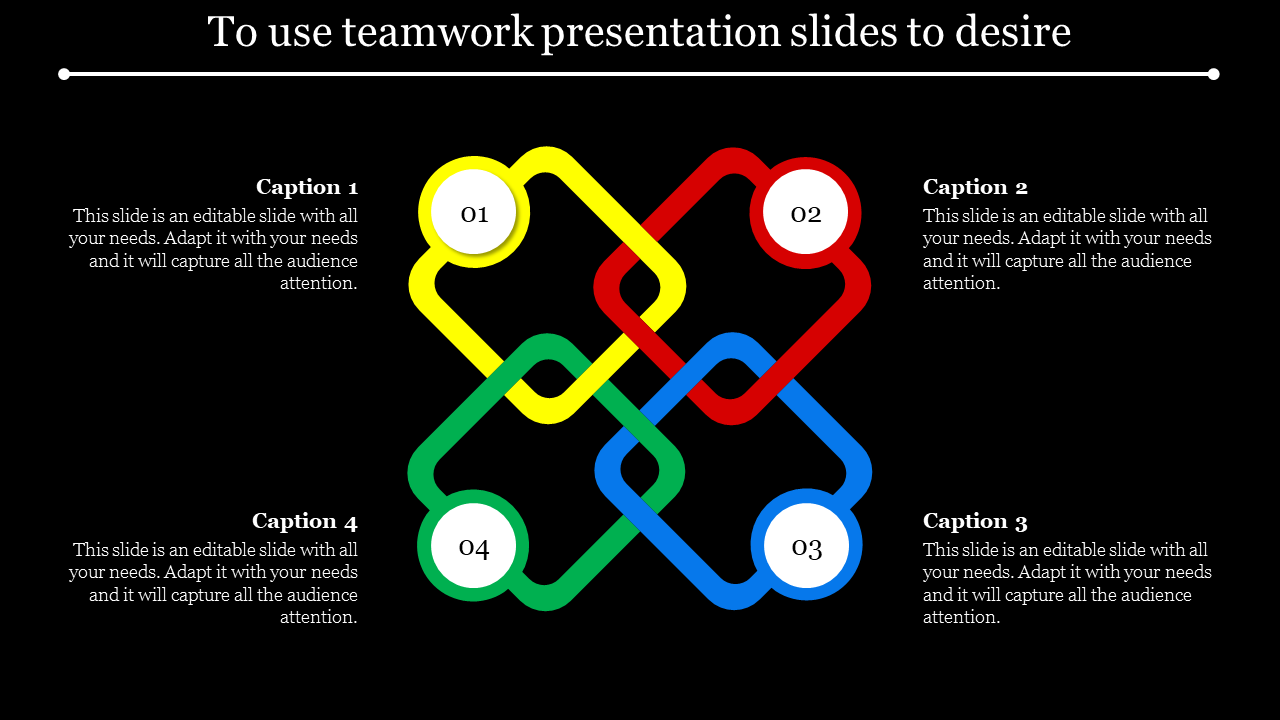 teamwork presentation slides-To use teamwork presentation slides to desire